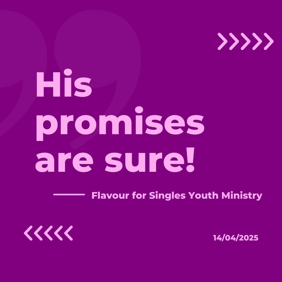 His promises are sure