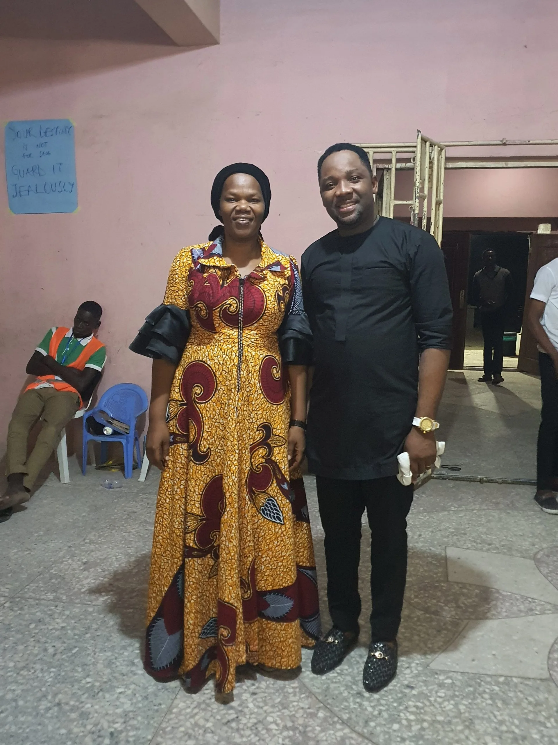 Coordinator with Guest Preacher Rev. Gideon Nnawuihe