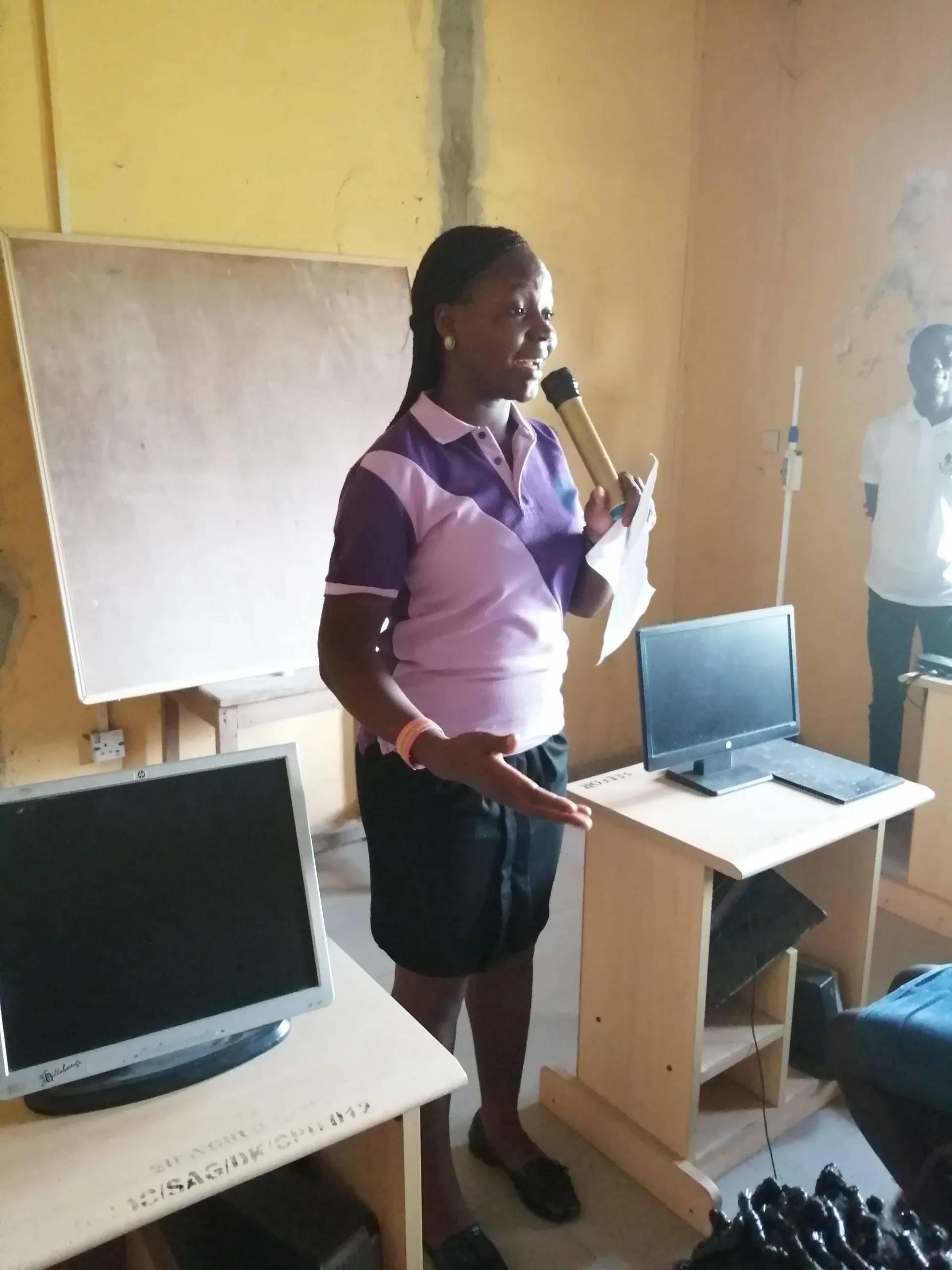 School Visitation at Govt Craft Centre Sagbama.