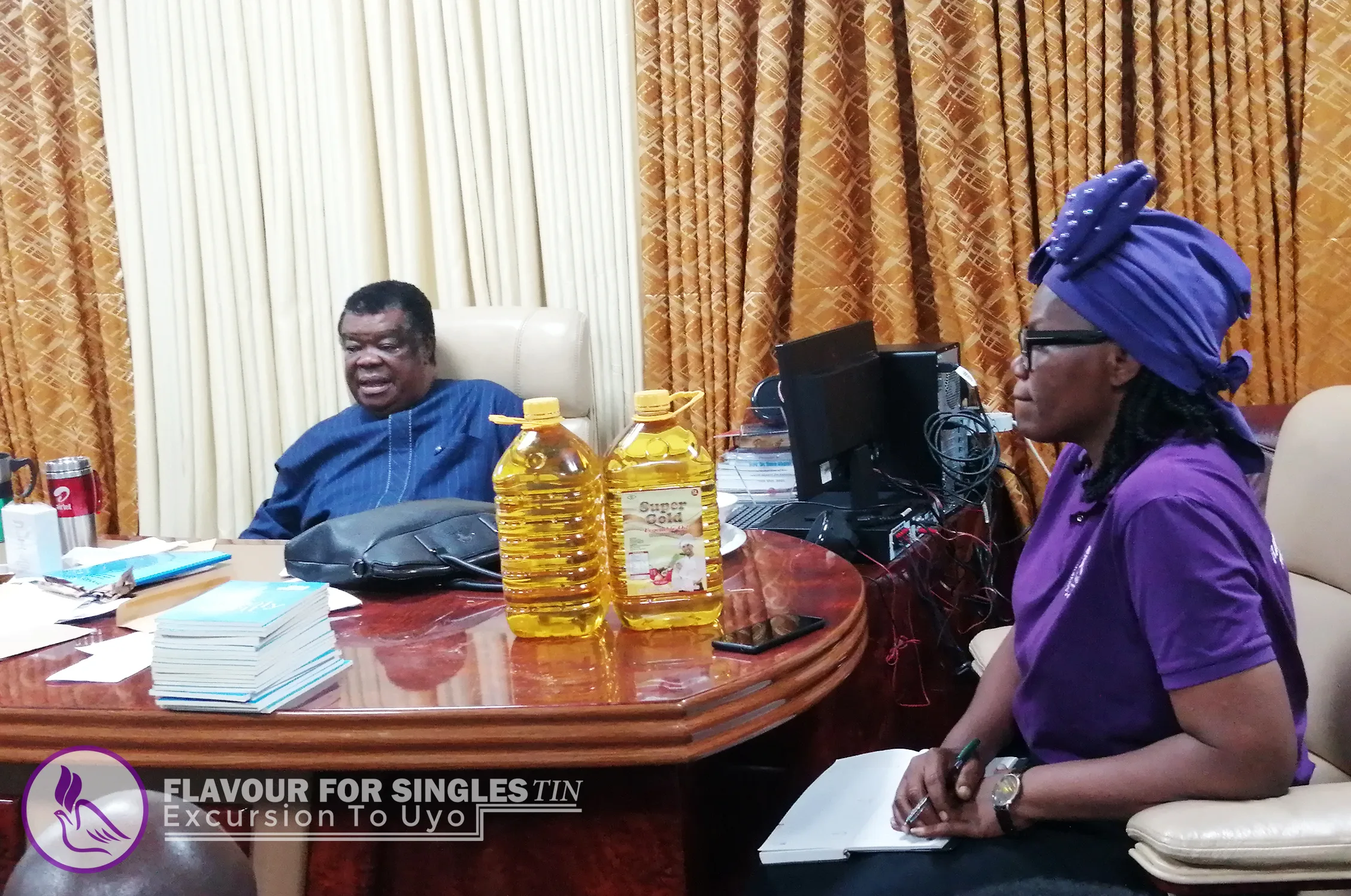 Visit to Rev. Dr. Uma Ukpai