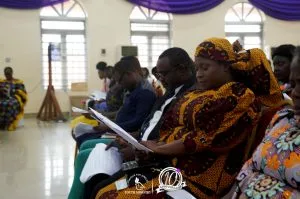 Cross section of guests at the 10th anniversary celebration