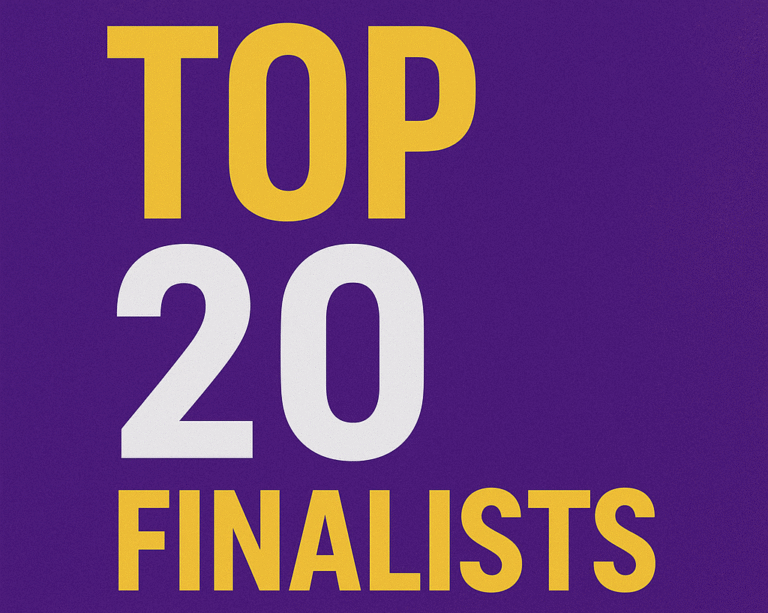 top 20 finalist flier